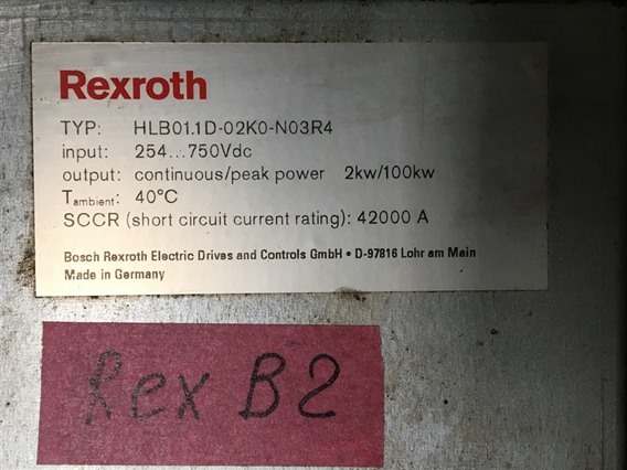 Rextroth HLB01.1D-02K0-N03R4 (2)-