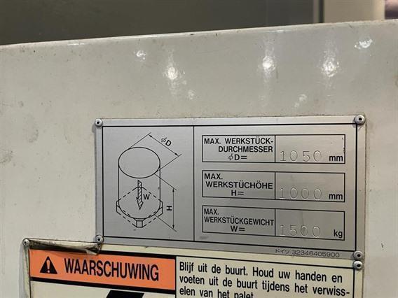 Mazak FH-6800 X: 1050 - Y: 800 - Z: 880 mm CNC