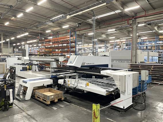 Trumpf TruPunch 5000 + Sheetmaster + GripMaster