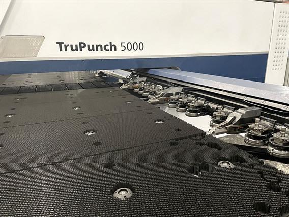 Trumpf TruPunch 5000 + Sheetmaster + GripMaster