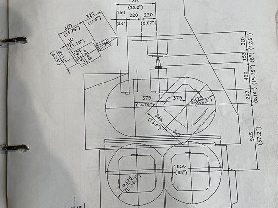 Dahlih  MCH 500 X: 750 - Y: 680 - Z: 600 mm CNC