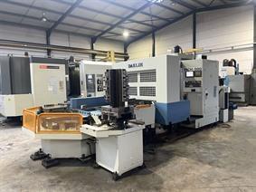 Dahlih  MCH 500 X: 750 - Y: 680 - Z: 600 mm CNC, Horizontal machining centers