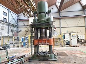 HL 1000 ton 4 column press, 4 column single action presses