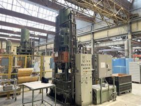 HL 450 ton heated 4 column press, 4 column single action presses