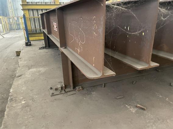 Welding table 2,5 x 5 meter