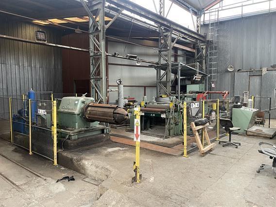 Schloemann Comec 1100 x 3 mm slitting line