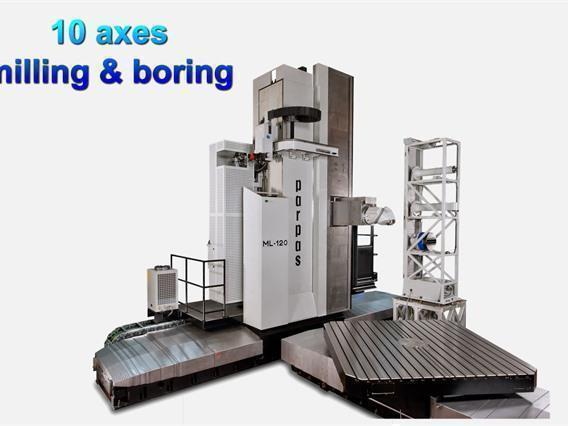 Parpas ML120-1 -8 axes X: 12 000- Y: 3500- Z: 1250 mm CNC