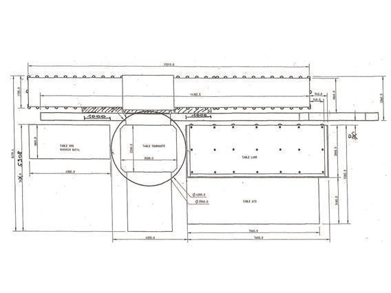 Parpas ML120-1 -8 axes X: 12 000- Y: 3500- Z: 1250 mm CNC