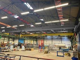 Deman 1,25 ton + 1,25 ton x 14 500 mm, Conveyors, Overhead Travelling Crane, Jig Cranes