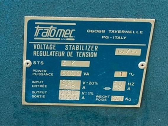 Trafomec Voltage Regulator 1P / Regulateur voltage / 5 KVa 