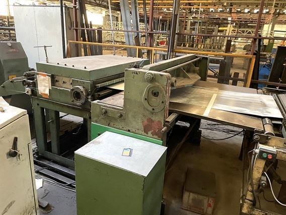 Dimeco rollforming line 1250 x 1 mm