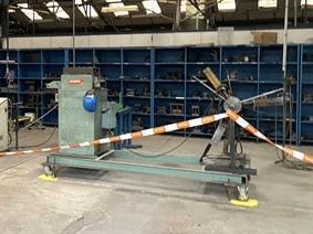 Dimeco decoil./ straight 200 x 2 mm, Coiler straightening machines