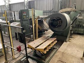 Dimeco decoiler & straightener 1000 x 6 mm, Spianatrici per materiali in bobina