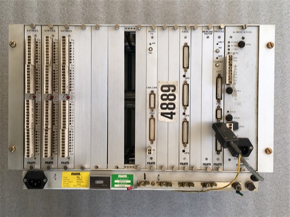 NUM NUM 760F, consisting of 8 parts::-CNC