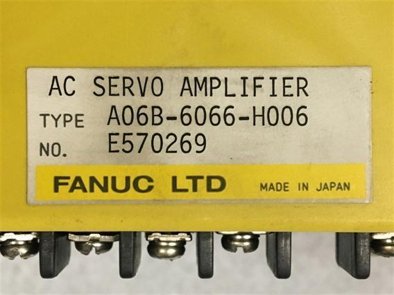 Fanuc A06B-6066-H006 AC servo amplifier