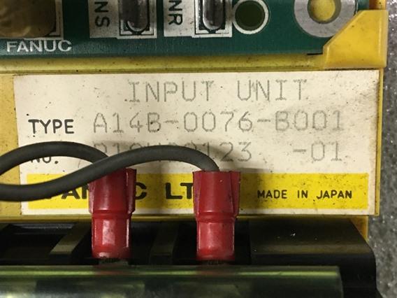 Fanuc A14B-0076-B001 Input Unit