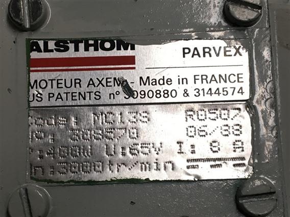 Parvex  Moteur AXEM MC 13 S Type 400 W 65V 8A DC