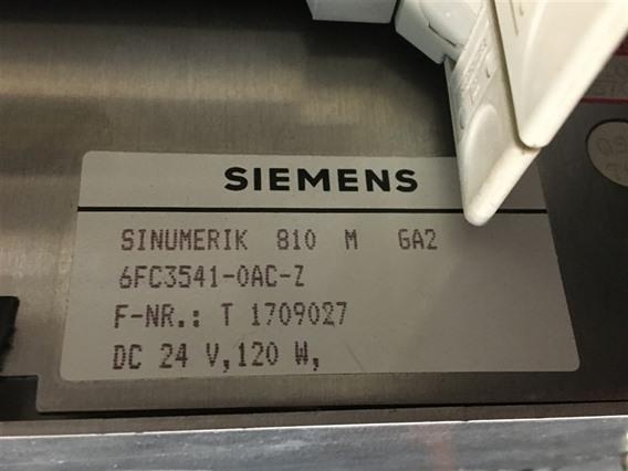 Siemens Sinumerik 810 M 6FC3541-0AC-Z