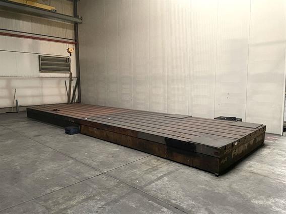 T-slot Table 10 000 x 3000 mm