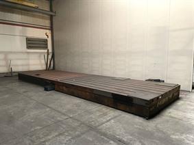 T-slot Table 10 000 x 3000 mm, Tables & Floorplates