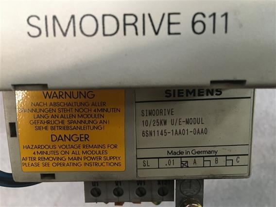 Siemens Simodrive 10/25 kW 6SN1145-1AA01-0AA0