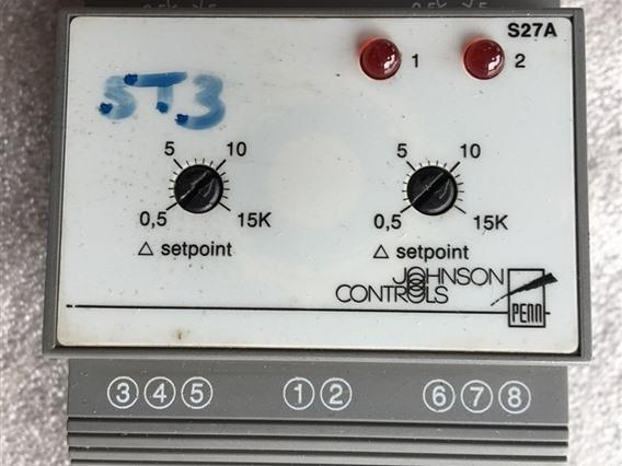 Johnson-Spaten A27A1N12 temperature control