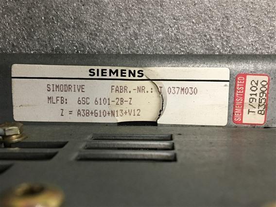 Siemens Simodrive 6SC 6101-2B-Z