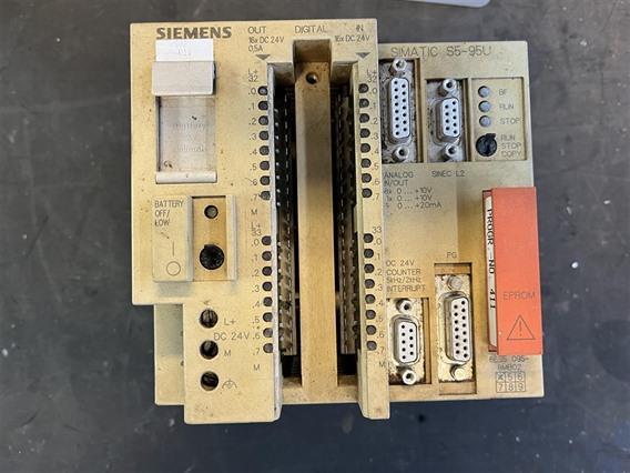 Siemens  6ES5 095 8MB02 + 6ES5 375-1LA15