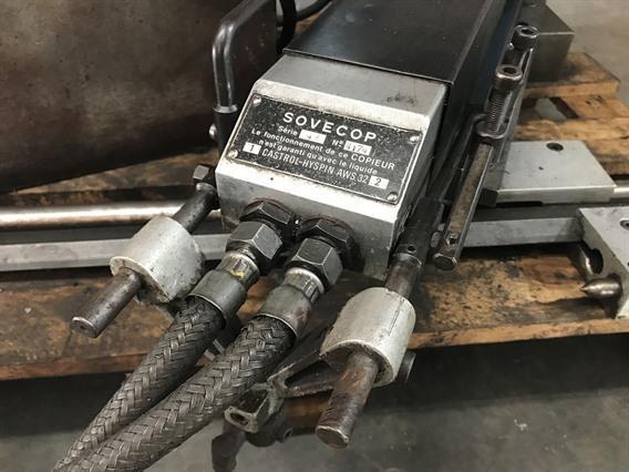 Sovecop hydraulic copying unit for lathe