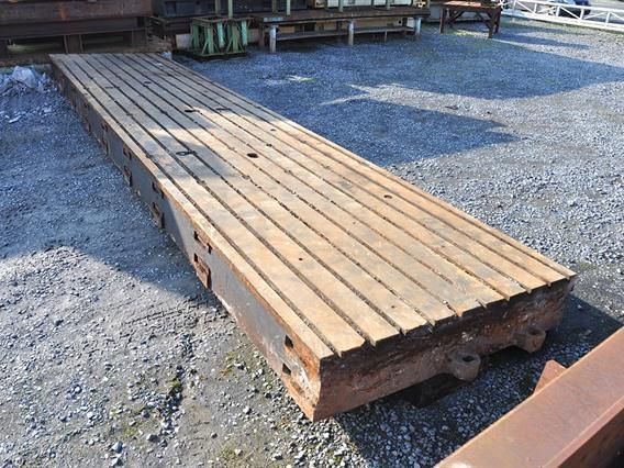 T-slot Table 9000 x 2000 x 400 mm