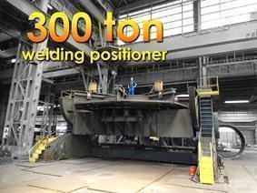 Unique Readco 300 ton welding positioner, Rodillos de apoyo, posicionadotes, grúas y mesas de soldadura