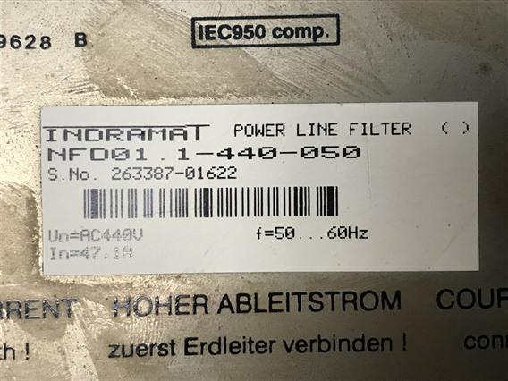 Indramat  power line filter NF001 1-440-050