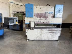 LVD PPEB 100 ton x 2500 mm CNC, Hydraulic pressbrakes