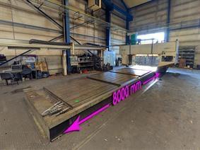 Unisign Uniport 6 X: 8000 - Y: 2500 - Z: 800 mm CNC 5 axes, Fresatrici a banco mobile e CNC