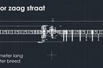 Voortman 1250 x 500 mm drill saw line