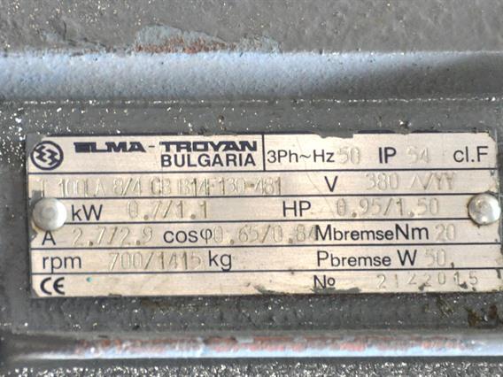 ZM Elma troyan motor 1,1 kW