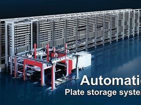 Astes4 / Tekmag Automated plate storage system, Laser cutting machines