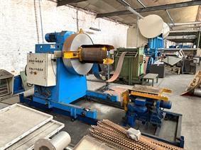 ZM Decoiler 5 ton + loading cart, Coiler straightening machines