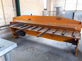Ras 2540 x 2 mm, Mechanical guillotine shears