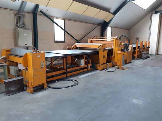 Ras Decoil / cut to length 1500 x 2 mm
