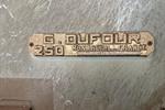 Dufour X: 1100 - Y: 450 - Z: 550 mm