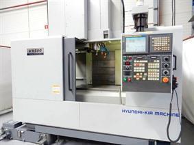 Hyundai-Kia VX500 X: 1060 / Y: 510 / Z: 635 mm, Vertical machining centers