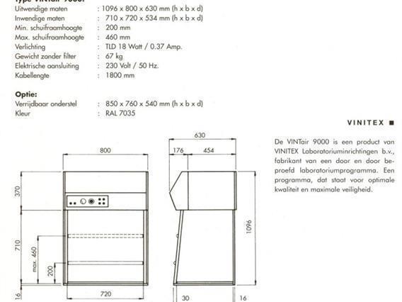 Vintair 9000 Extraction Unit
