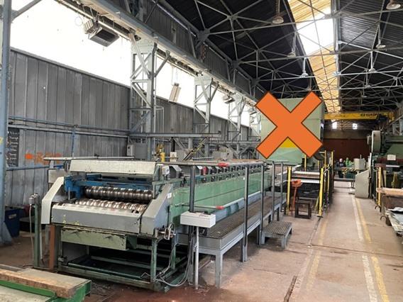 Dimeco Profiling line Silo panels 1000 mm 