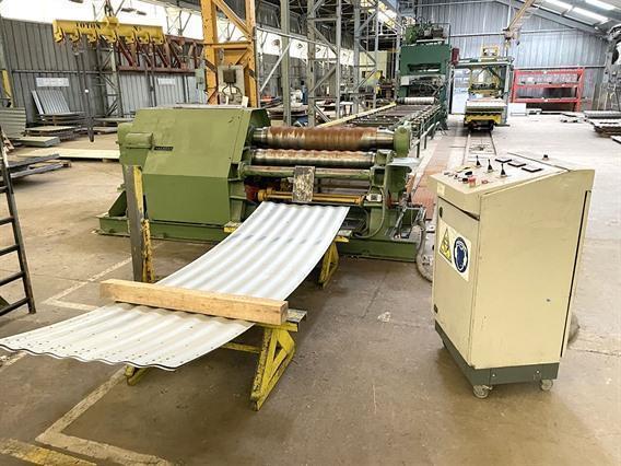 Lisse 1250 x 8 mm Corrugated