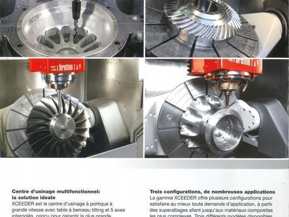 Breton Xceeder 900 X: 900 - Y: 900 - Z: 600 mm CNC