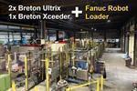 Fanuc + 3 Breton machining centers