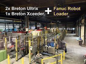 Fanuc + 3 Breton machining centers, Fresatrici universali e CNC