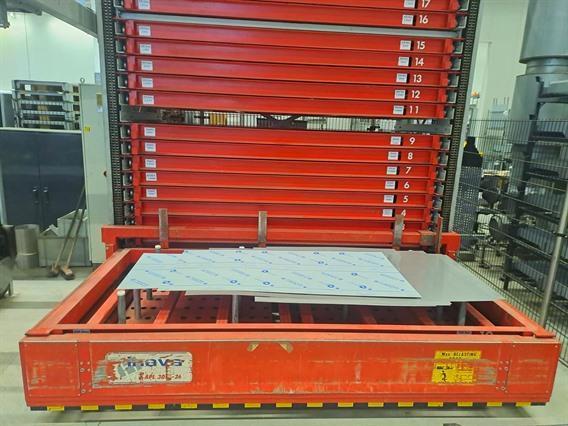 Inava plate storage system