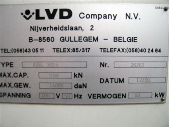 LVD AXEL 3015